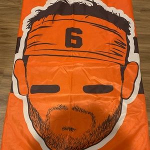 Barstool Sports Baker Mayfield Browns Flag